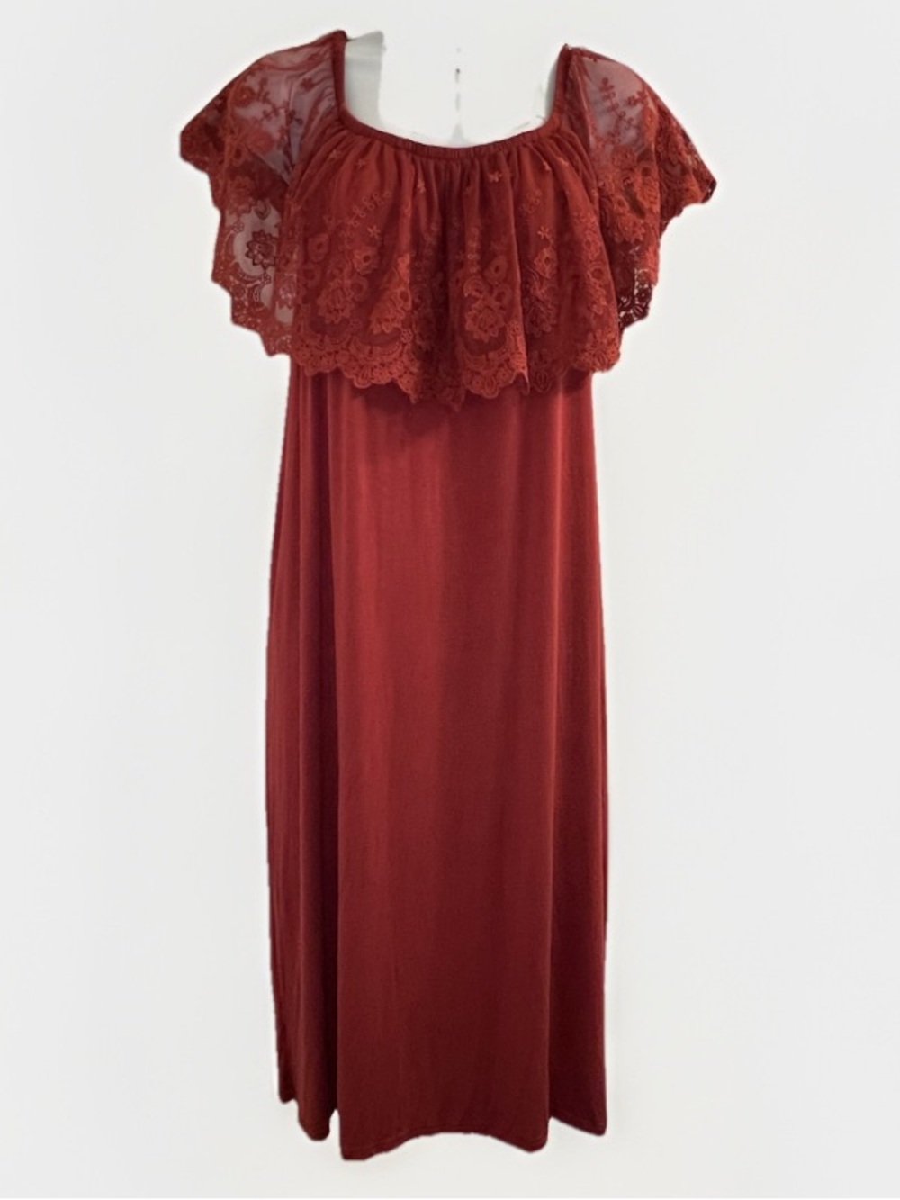 Indigo Rose Off The Shoulder Dress